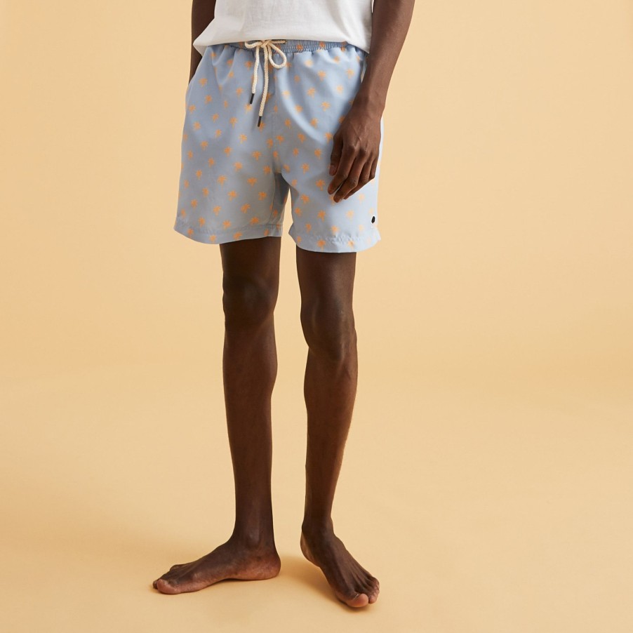 FAGUO  | Sky Blue Bath Shorts