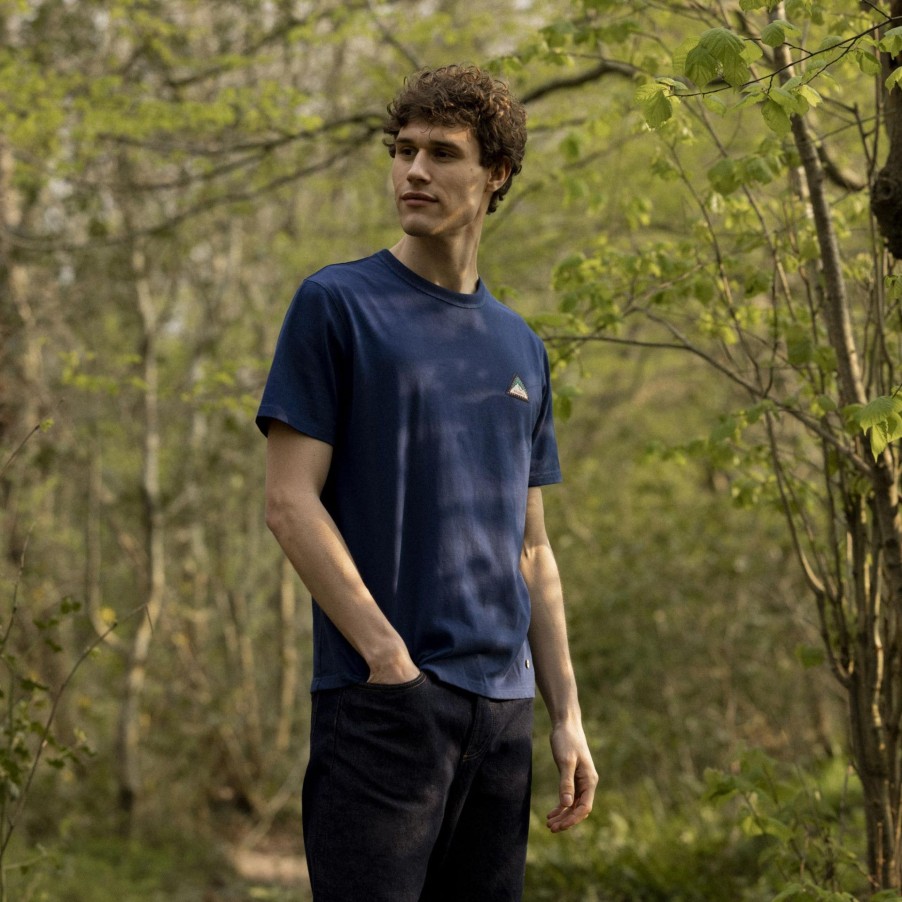 FAGUO  | Indigo Round Neck T-Shirt